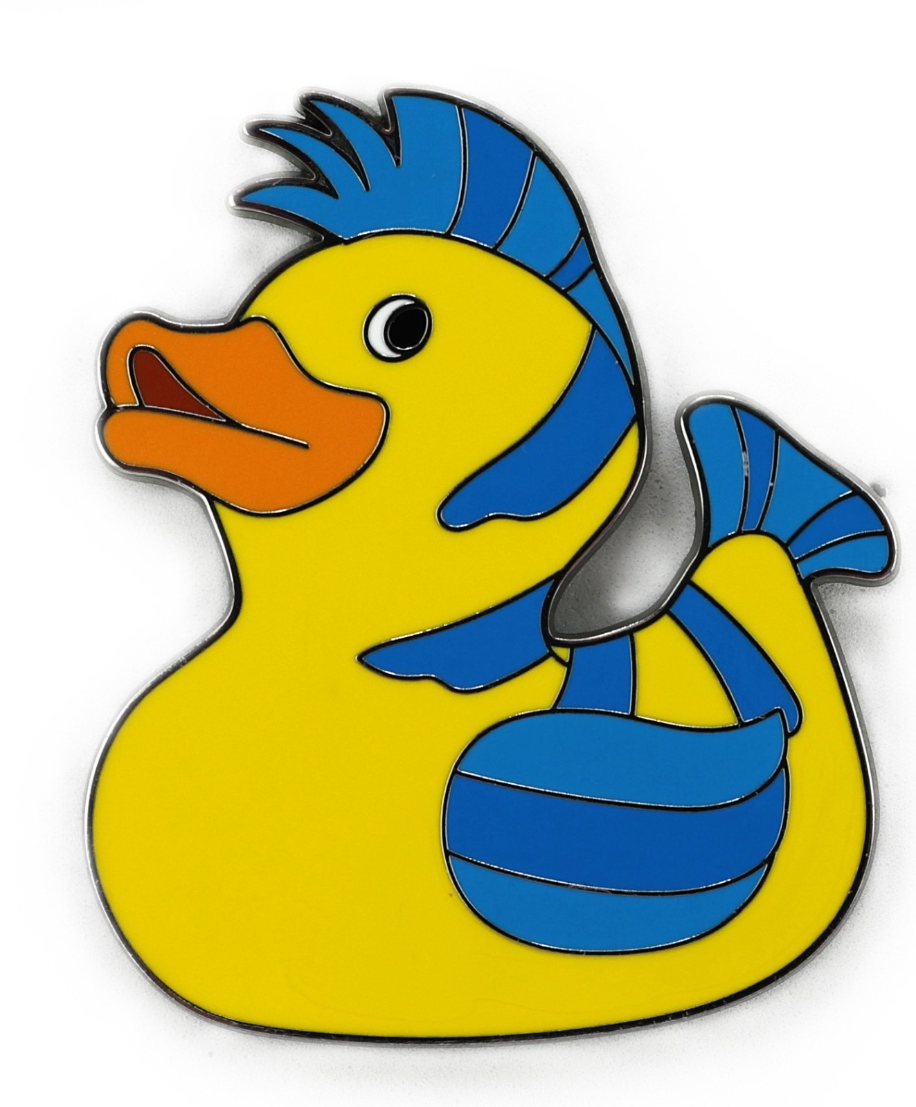 DISNEY Little Mermaid Ducks of Disney Rubber Duckies Mystery Flounder PIN