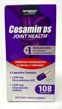 Cosamin DS Joint Health Dietary Supplement 108 Capsules New in Box 07/2028