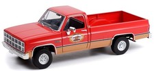 GREENLIGHT,1982 GMC K-2500 Sierra red, 1/18, GREEN13612