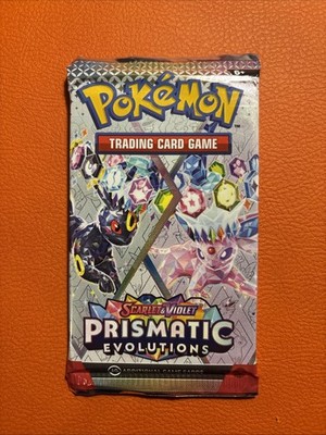 Pokémon TCG Prismatic Evolutions Booster Pack Factory Sealed