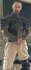 Witcher Geralt of Rivia Netflix genuine leather torso shoulder armor authentic