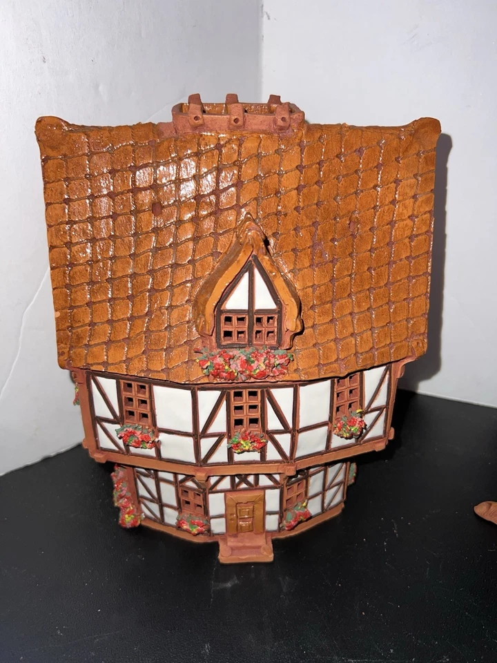 Maribor Kunstgewerbe Hecho a Mano Litiuana Arcilla Té Luz Incienso Casas conjunto de 8 Foto 3 de 4