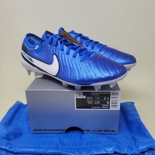 Soccer Cleats Nike Legend 10 Elite FG 'Soar Blue' White Men's Size 6 DV4328-400