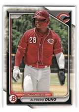 Alfredo Duno 2024 Bowman Baseball #BP-51 Cincinnati Reds Prospects