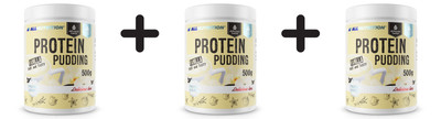 3 x Allnutrition Protein Pudding, Vanilla - 500g (26,66 EUR/kg)