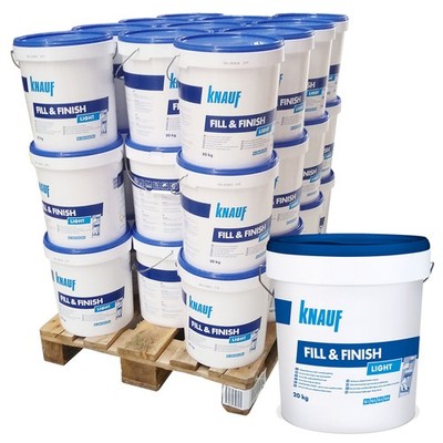 33x KNAUF Sheetrock Fill & Finish Light Füllmasse Feinspachtelmasse Spachtel