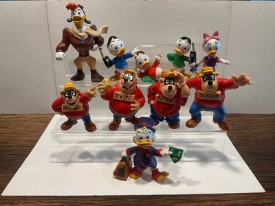 Disney Duck Tales 10 x Figur Bully komplett Beagle Boy Panzerknacker Scrooge