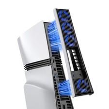 PS5 Pro Cooling Fan with 4 Fans 36 Blades USB 3.0 Quiet Cooler Accessory