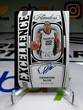 2023-24 Flawless Desmond Bane Emerald AUTO /5 -Memphis Grizzlies, Orlando Magic