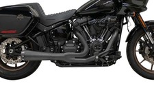 Bassani Road Rage 2-into-1 Full Exhaust System Black #1S81RBE Harley Davidson