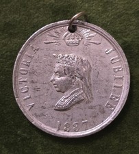 RARE 1887 Queen Victoria Golden Jubilee Medal