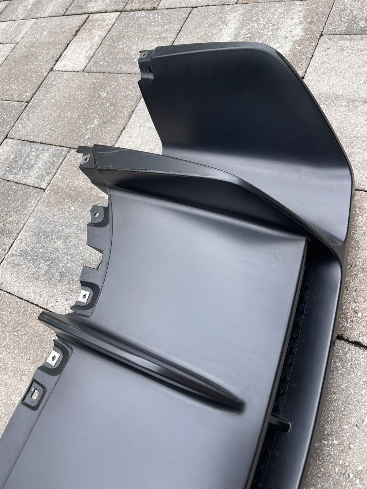 Rear Bumper Lower Diffuser Trim Panel OEM 4S0807521A Audi R8 GT4 4S 16-18