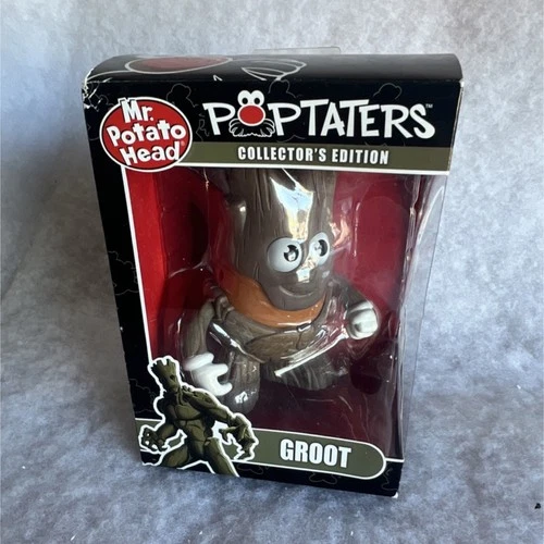 Mr. Potato Head Poptaters Collector's Edition Marvel Groot Figure - damaged box