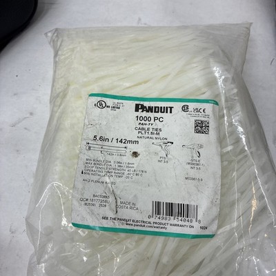 Panduit PLT1.5I-M Locking Cable Ties 1000 Pcs