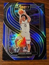 2024-25 Panini Premier Select RC Jaylen Wells #188 GRIZZLIES
