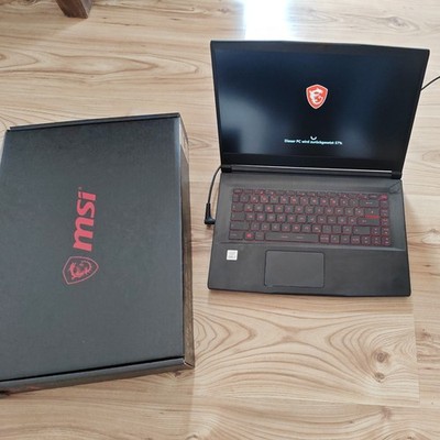 Gaming Laptop PC MSI GF65 Thin Gaming Laptop -095 i7 10750 CPU RTX3060 GPU