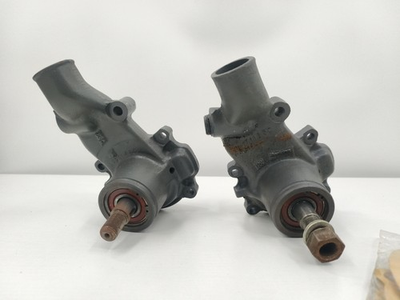 #ad Perkins 3711650 Engine Water Pump 1519 Lot Of 2 Belt Driven W Gaskets Pair $299.99