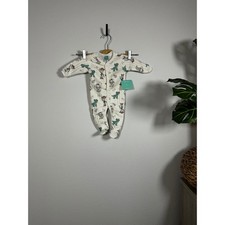 Disney Baby Toy Story Footed Pajamas Sleepsuit 0-3M Cream Woody Buzz Rex