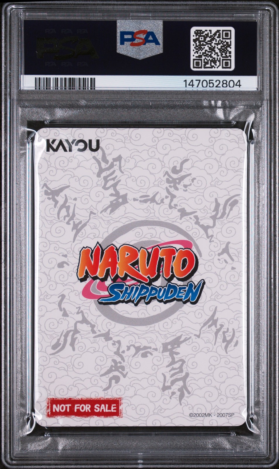 Naruto Uzumaki Kayou Naruto SmritiCard NRSA 2 Pr 003 Magazine Exclusive PSA 10 view 2