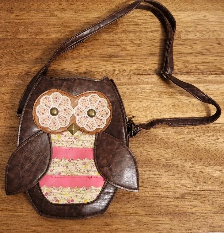 claire's backpack leather owl Black Martin The interior is elegant and roomy PDF Pattern, DXF and Instructional