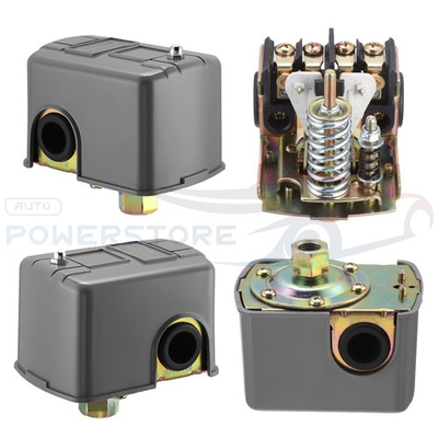 #ad #ad 40 60 PSI Well Water Pump Pressure Control Switch Adjustable Double Spring Pole $11.15