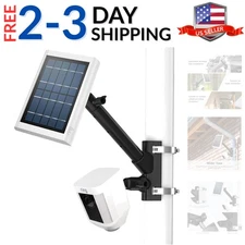 2-in-1 Pole Mounting Bracket for Ring Stick Up Cam/Spotlight Cam Pro/Plus/Out...