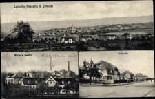 Ak Dresden Leubnitz Neuostra, Lindenstraße, Totalansicht, Gasthof - 10771112