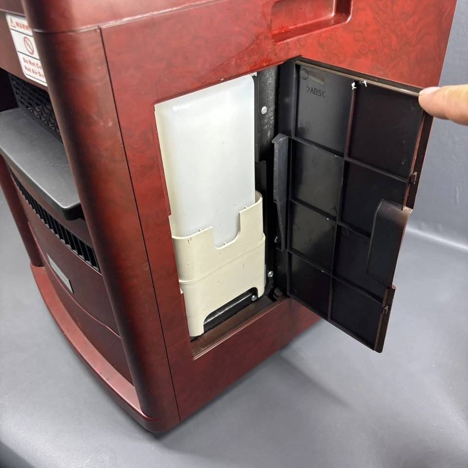 Calentador de gabinete eléctrico infrarrojo de cuarzo con control remoto 1500W interior, nuevo Foto 4 de 4