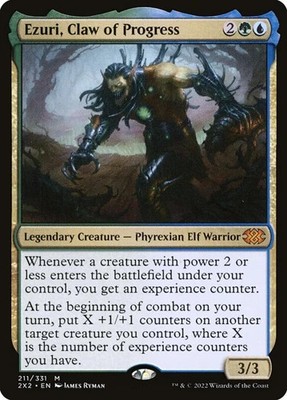 Ezuri, Claw of Progress - Foil 2X2 NM MTG