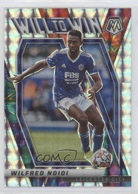 2021-22 Panini Mosaic Premier League Will to Win Prizm Wilfred Ndidi #28 0l3w