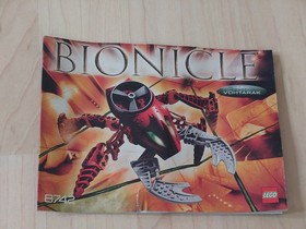 LEGO BIONICLE Visorak Vohtarak (8742) Complete w/ Canister & Instructions