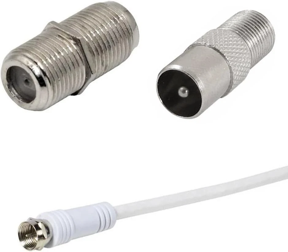 Partitore Divisore Splitter Tv Satellitare 1 INGRESSO 2 USCITE con connettori F - Immagine 2 di 4