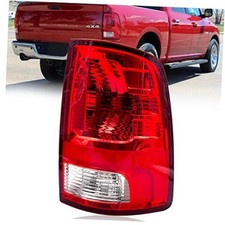 Tail Lights for 2009-2018 Dodge Ram 1500, 2019 Ram 1500 Red-Passenger Side