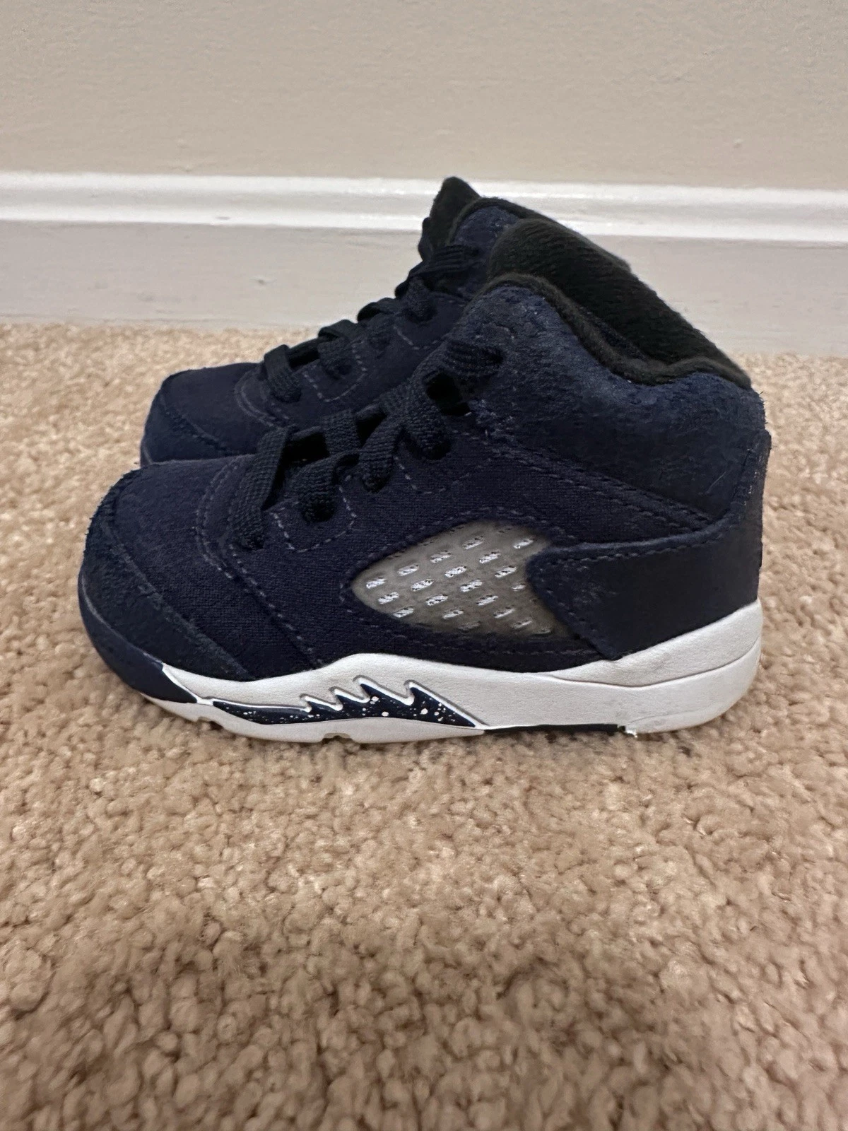 [FN5454-400] Toddler's Air Jordan 5 Retro SE Midnight Navy Sneakers