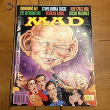 MAD Magazine September 1993 #321 Deep Space 9, Groundhog Day & Baseball Vintage