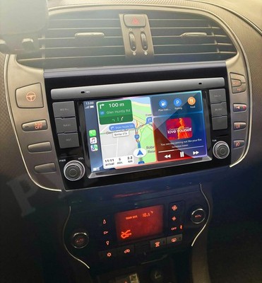 KAM+ 32GB Android 15 Autoradio GPS Navi für FIAT BRAVO CarPlay DAB+ DSP BT SWC