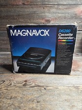 Magnavox Cassette Player Recorder D6280 Vintage With Box