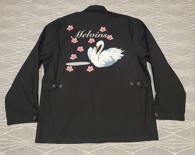 Supreme X MELVINS BDU Jacket Black Mens Size Medium Brand New M-65