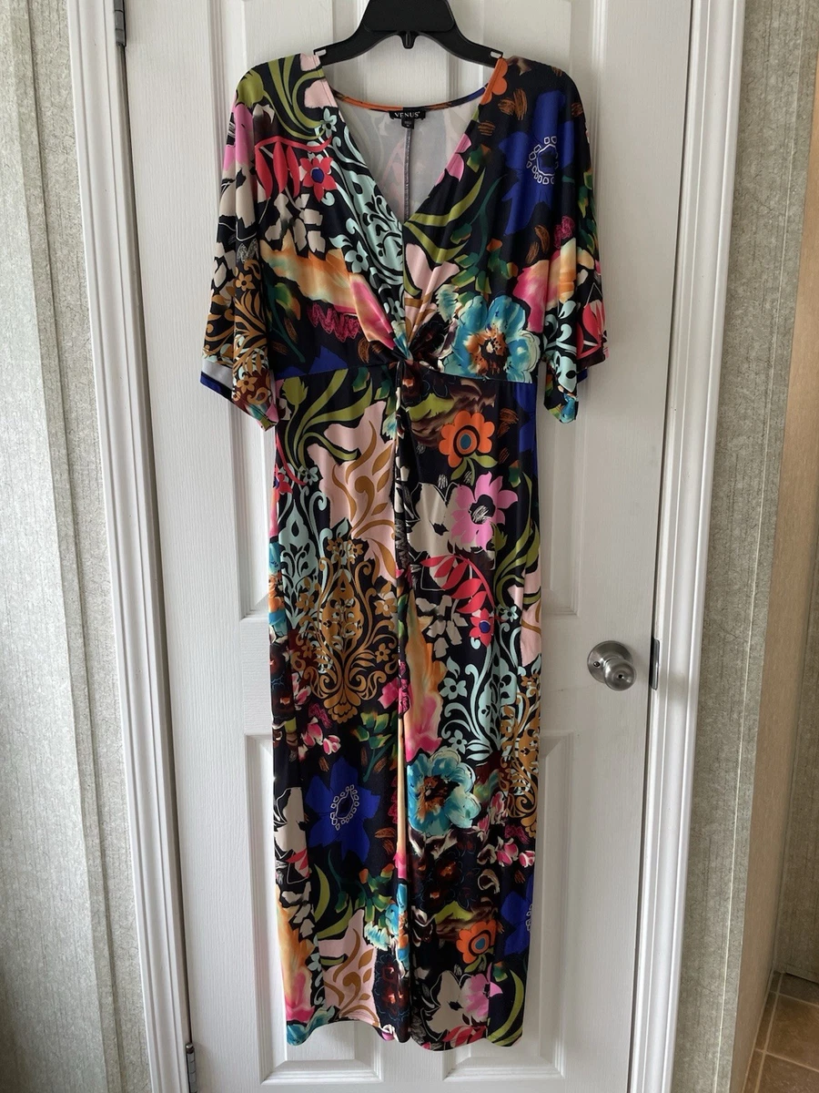 venus embroidered maxi dress HACCHIC COUTURE VENUS GOWN IN BLUE main image 0