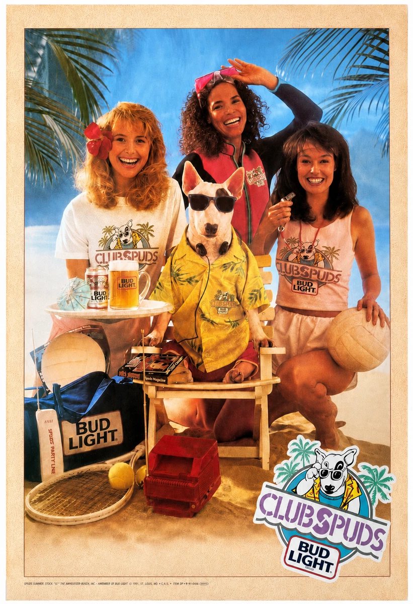 spuds mackenzie poster products for sale | eBay