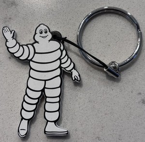 Michelin Man Waving Keychain Rolex 24 At Daytona Racing Michelin Tires