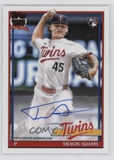 2026 Topps Series 1 1991 Topps Baseball Auto Travis Adams #91A-TRA Auto 14ic