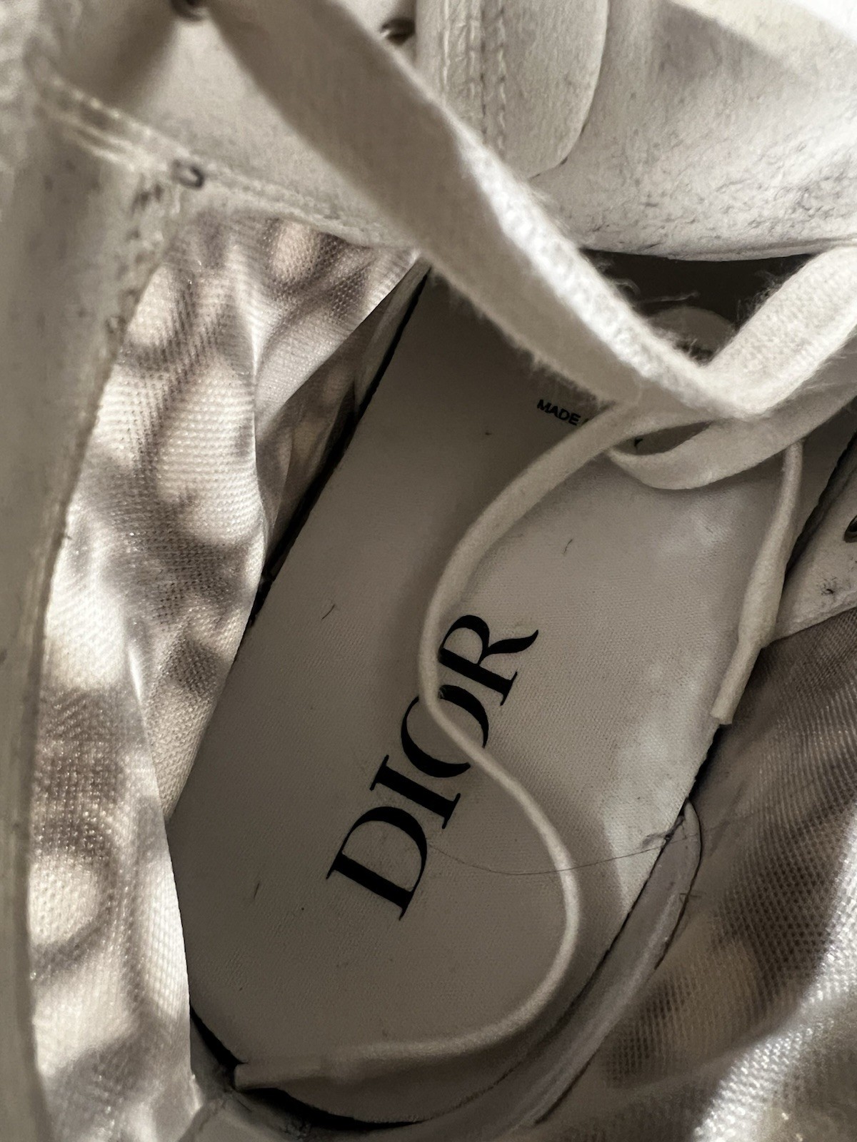 Dior B23 Men’s High-Top Sneakers / Trainers, UK 8 (RRP £890) image 7