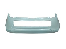 Renault Twingo 2014- Heckstoßstange Schürze lackiert RPP Pastel-Blau LAGERWARE