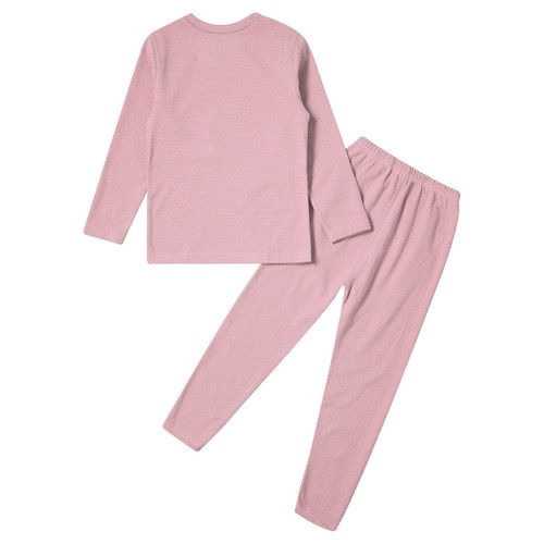 Kids Boys Girl's Shirt With Pants Set Striped Sleepwear Outdoor Causal Pyjama - Picture 27 of 83