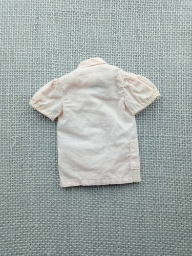 Vintage 1962-1963 Barbie Fashion Pak Pink Pajama Top Only EX+ - Picture 2 of 3
