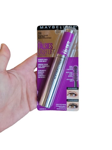 MAYBELLINE The Falsies Lash Lift Mascara 200 Blackest Black 0.32 Fl Oz. / 9.6 mL - 第 1/2 張圖片