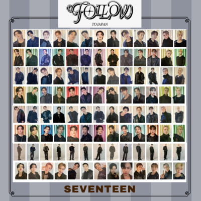 SEVENTEEN ウジ kcon JAPAN サイン プリント ブロマイド SEVENTEEN Photo card FOLLOW 2023 JAPAN TOUR Official Merchandise