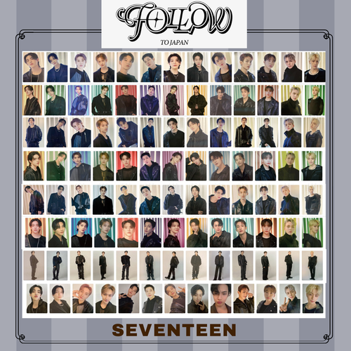 SEVENTEEN Photo card FOLLOW 2023 JAPAN TOUR Official Merchandise MD PC - 第 1/206 張圖片