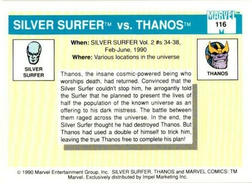 1990 MARVEL UNIVERSE SERIES 1 SINGLE COMPLETE YOUR SET STAN LEE - Picture 242 of 330